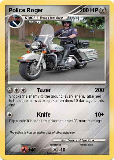 Pokemon Police Roger