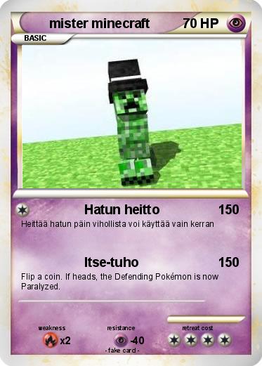 Pokemon mister minecraft