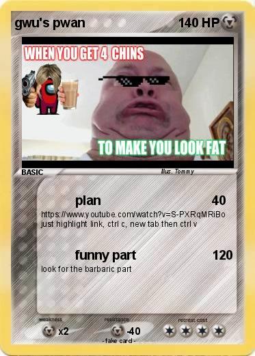 Pokemon gwu's pwan
