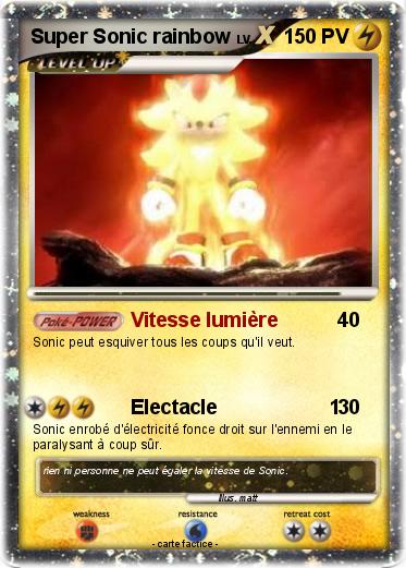Pokemon Super Sonic rainbow