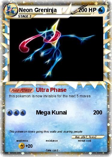Pokemon Neon Greninja