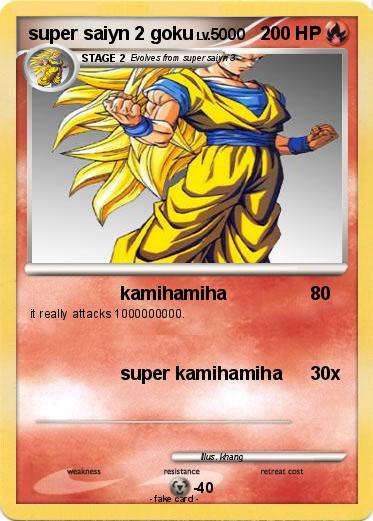 Pokemon super saiyn 2 goku