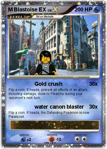 Pokemon M Blastoise EX