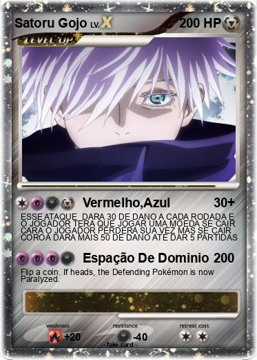 Pokemon Satoru Gojo