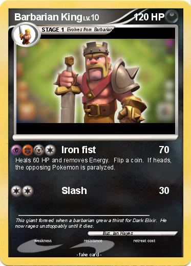 Pokemon Barbarian King