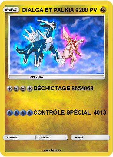 Pokemon DIALGA ET PALKIA 9