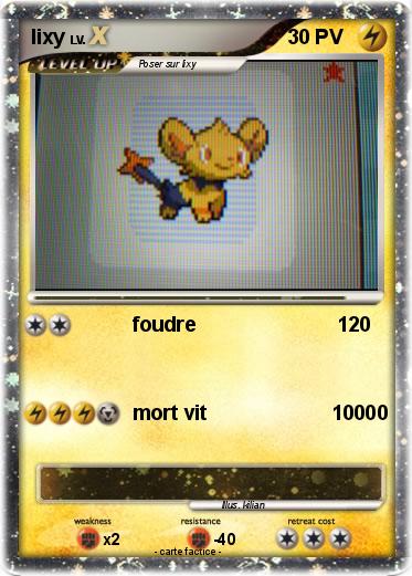 Pokemon lixy