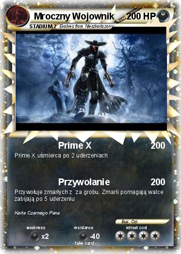 Pokemon Mroczny Wojownik