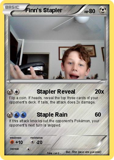 Pokemon Finn's Stapler