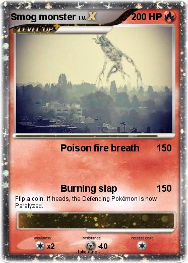 Pokemon Smog monster