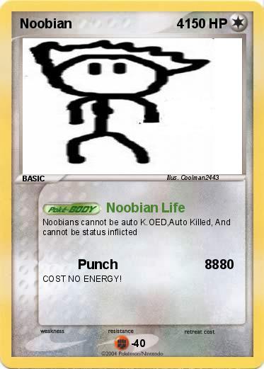 Pokemon Noobian                             4