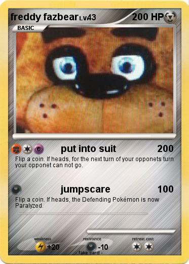 Pokemon freddy fazbear