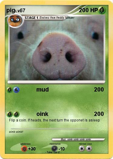 Pokemon pig