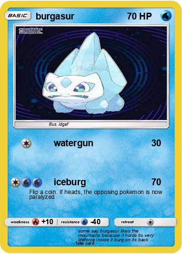 Pokemon burgasur