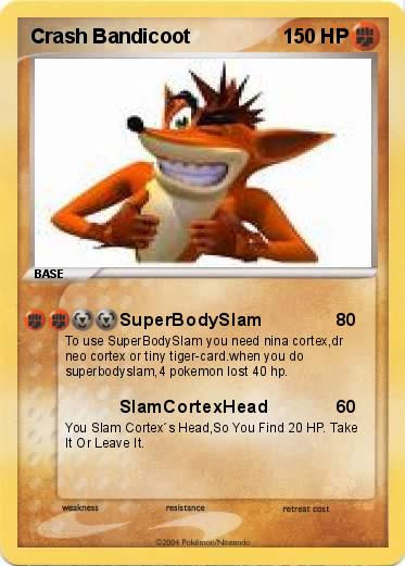 Pokemon Crash Bandicoot