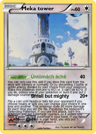 Pokemon Meka tower