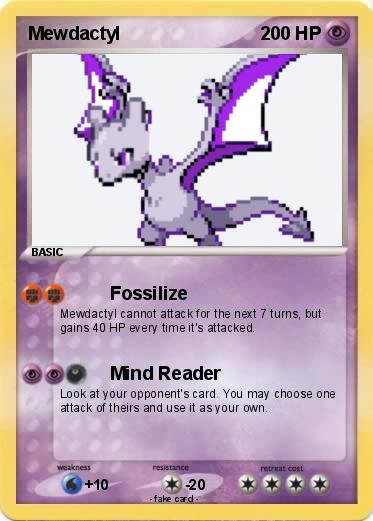 Pokemon Mewdactyl
