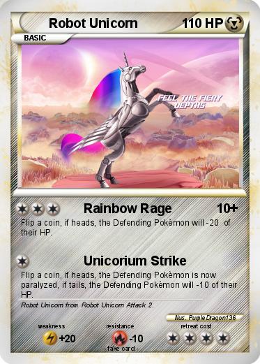 Pokemon Robot Unicorn