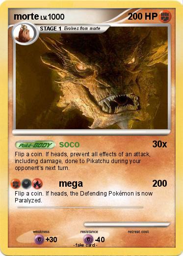 Pokemon morte