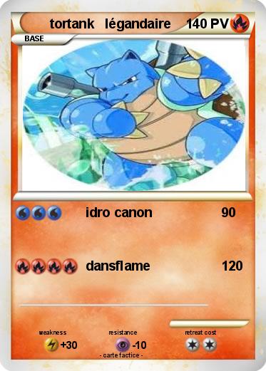 Pokemon tortank   légandaire