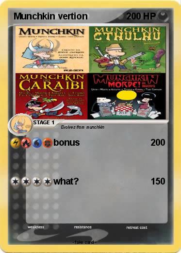 Pokemon Munchkin vertion