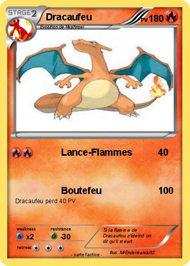 Pokemon Dracaufeu