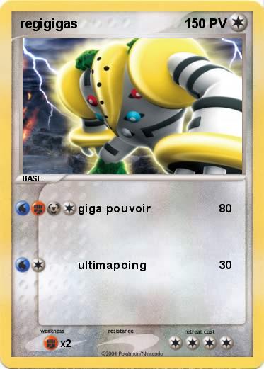 Pokemon regigigas