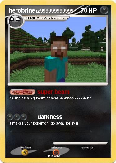Pokemon herobrine