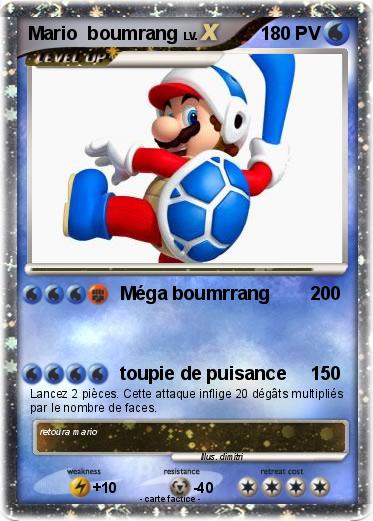 Pokemon Mario  boumrang