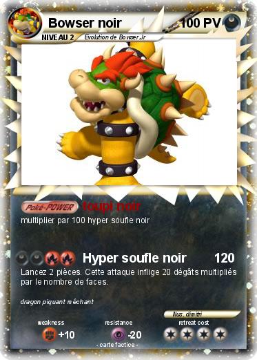 Pokemon Bowser noir