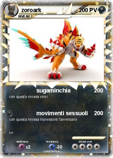 Pokemon zoroark