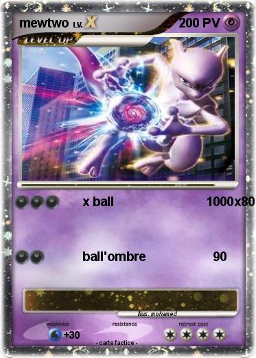 Pokemon mewtwo