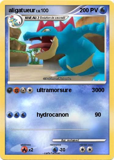 Pokemon aligatueur