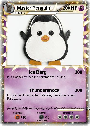 Pokemon Master Penguin