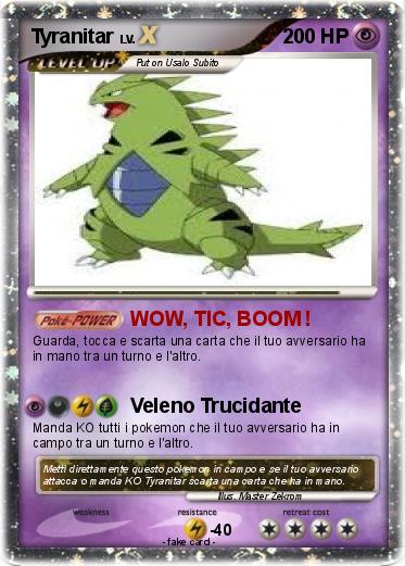 Pokemon Tyranitar