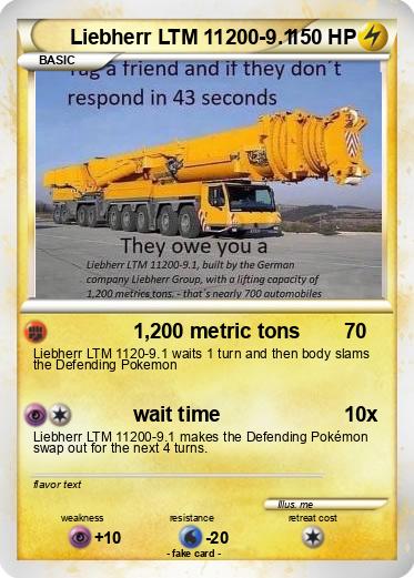 Pokemon Liebherr LTM 11200-9.1