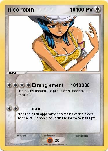 Pokemon nico robin                        10