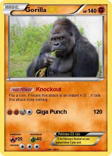 Pokemon Gorilla