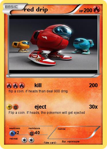 Pokemon red drip