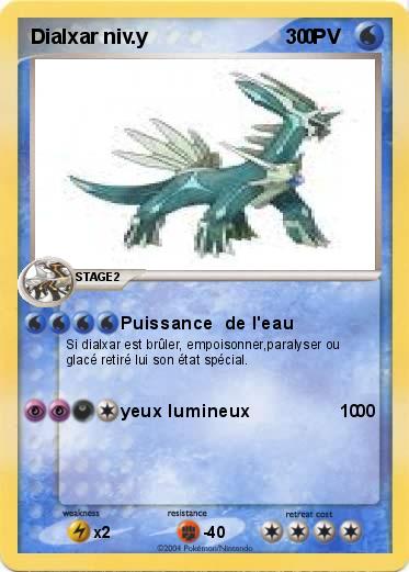 Pokemon Dialxar niv.y                            0