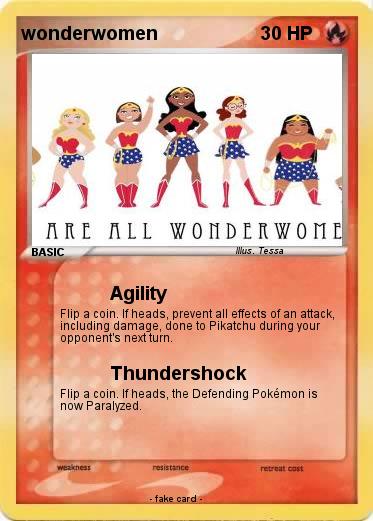 Pokemon wonderwomen