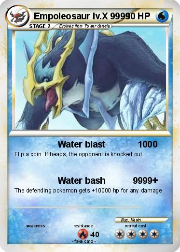 Pokemon Empoleosaur lv.X 9999