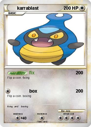 Pokemon karrablast