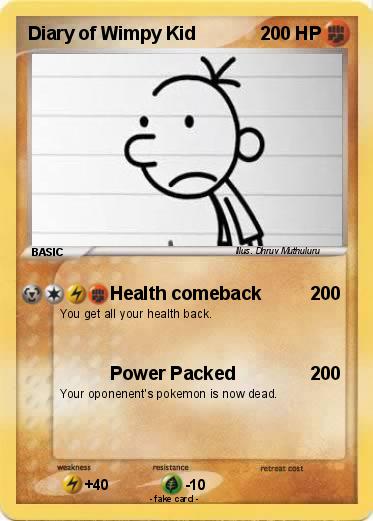 Pokemon Diary of Wimpy Kid