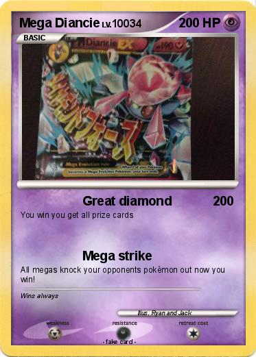 Pokemon Mega Diancie