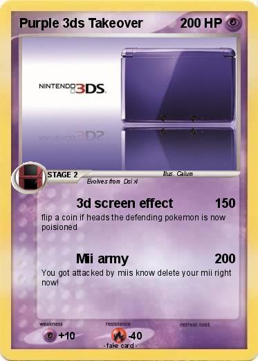 Pokemon Purple 3ds Takeover