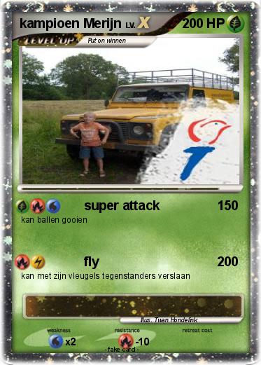 Pokemon kampioen Merijn
