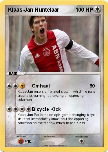 Pokemon Klaas-Jan Huntelaar