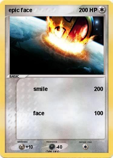 Pokemon epic face
