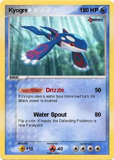 Pokemon Kyogre